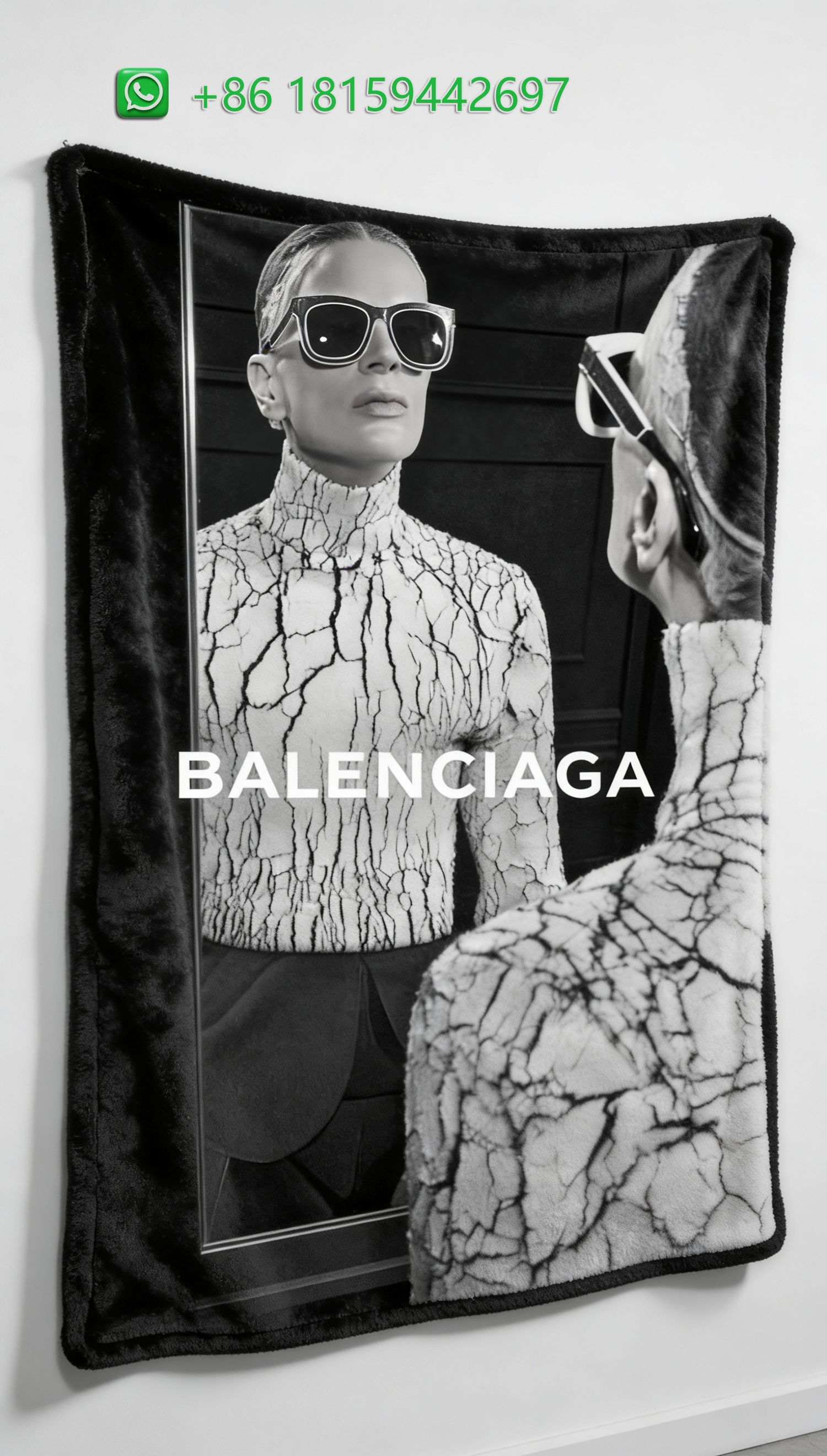 Balenciaga Throw Blankets